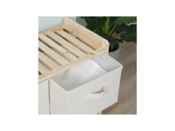Commode 6 Tiroirs AGDE Beige -Mobilia Boutique buffet 19193959