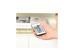 Buffet LED étagère KEITH Blanc Laqué -Mobilia Boutique buffet 19194035