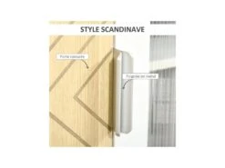 Buffet Design ULRICH Blanc Et Bois -Mobilia Boutique buffet 19194093