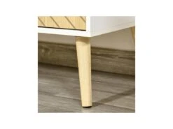 Buffet Design ULRICH Blanc Et Bois -Mobilia Boutique buffet 19194097