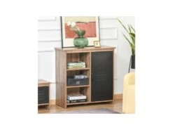 Buffet 3 Niches GSTAAD Bois Et Noir 12 Buffet 3 Niches GSTAAD Bois Et Noir -Mobilia Boutique buffet 19194187