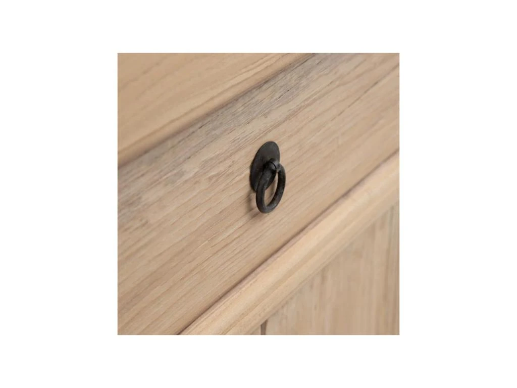 Buffet 6 Portes 3 Tiroirs Bois Massif Clair - ARMAL 8 Buffet 6 Portes 3 Tiroirs Bois Massif Clair - ARMAL – Image 6