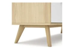 Buffet 2 Portes 3 Tiroir Bois/Blanc/Gris - FAEL -Mobilia Boutique buffet 19901297