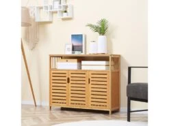 Buffet 3 Portes CARLA En Bambou -Mobilia Boutique buffet 21023901