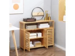 Buffet 3 Portes CARLA En Bambou -Mobilia Boutique buffet 21023903