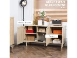 Buffet Style Bohème BRICE En Rotin Clair 11 Buffet Style Bohème BRICE En Rotin Clair -Mobilia Boutique buffet 21023963