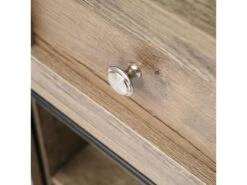 Buffet Avec 2 Portes Coulissantes + Compartiments - étagères Réglables - Naturel -Mobilia Boutique buffet 21026571