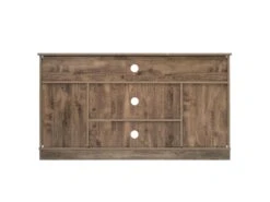 Buffet Avec 2 Portes Coulissantes + Compartiments - étagères Réglables - Naturel -Mobilia Boutique buffet 21026573