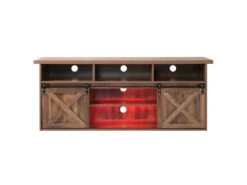 Buffet Avec 2 Portes Coulissantes + Compartiments - étagères Réglables - Marron Foncé -Mobilia Boutique buffet 21026633