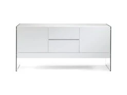 Buffet Bois Avec Latéraux En Verre -Mobilia Boutique buffet 21305899