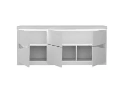 Buffet 3 Portes Blanc Laqué/ Leds - ESPRIT -Mobilia Boutique buffet 21866743