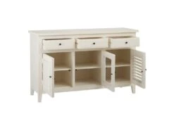 Buffet 3 Portes 3 Tiroirs Blanc Cassé - RIF -Mobilia Boutique buffet 21952035