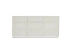 Buffet 3 Portes 3 Tiroirs Blanc - TEULAT DORIC -Mobilia Boutique buffet 21952065