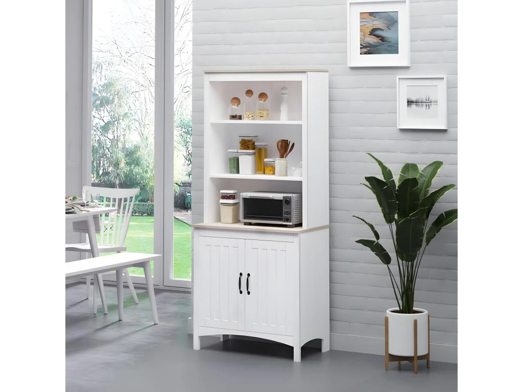 Buffet Haut SLIGO Blanc 4 Buffet Haut SLIGO Blanc – Image 2