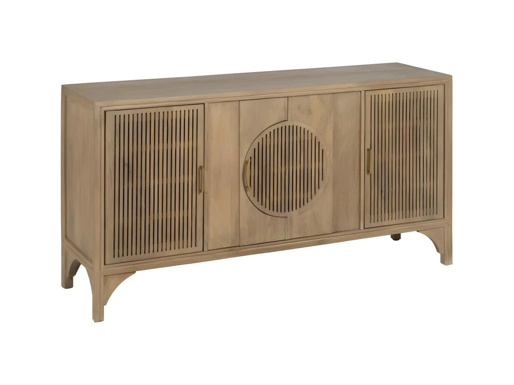 Buffet 4 Portes Bois De Manguier - GOBE 4 Buffet 4 Portes Bois De Manguier - GOBE – Image 2