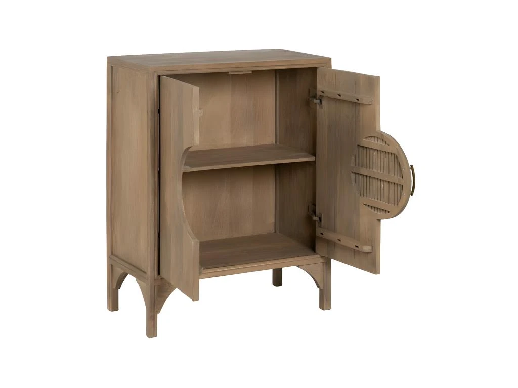 Meuble D'entrée 2 Portes Bois - GOBE 6 Meuble D'entrée 2 Portes Bois - GOBE – Image 4