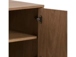 Brighton Buffet à Chevrons Avec 3 Portes, Imitation Chêne. -Mobilia Boutique buffet 22047585