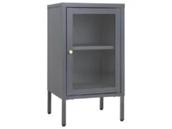 Dalby Citrine 1 Porte En Verre Gris.