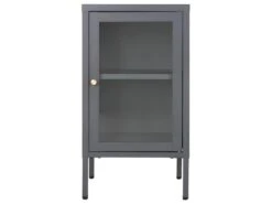 Dalby Citrine 1 Porte En Verre Gris. -Mobilia Boutique buffet 22086873