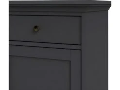 Venedig Buffet 3 Portes Et 3 Tiroirs, Gris Mat. -Mobilia Boutique buffet 22087179