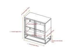 Buffet 2 Portes En Acier Bakal -Mobilia Boutique buffet 22094719