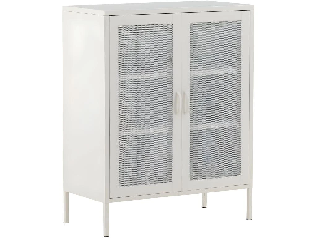 Buffet 2 Portes Grillagées En Acier Misha 3 Buffet 2 Portes Grillagées En Acier Misha