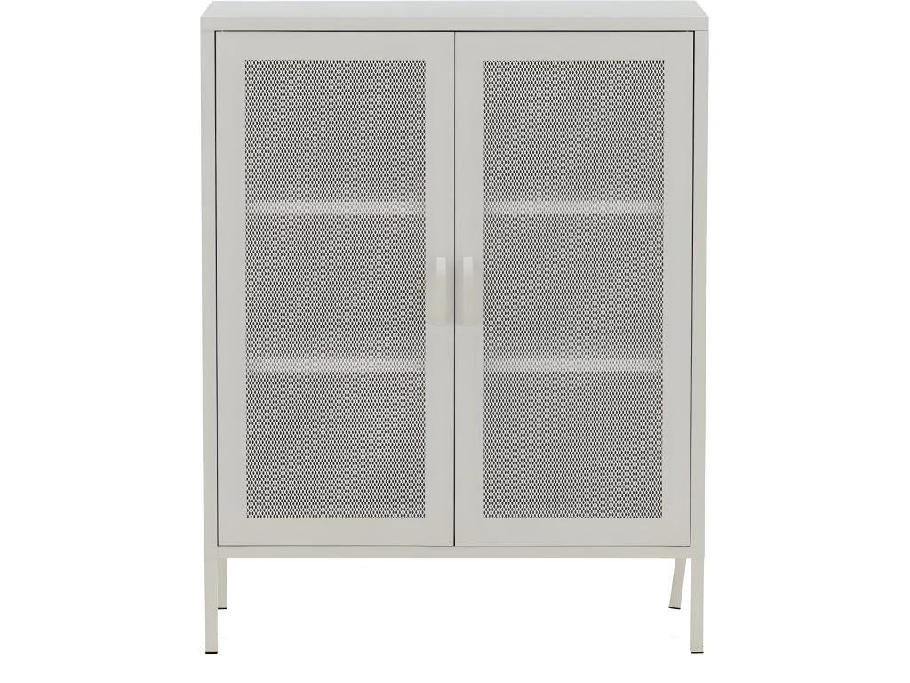 Buffet 2 Portes Grillagées En Acier Misha 6 Buffet 2 Portes Grillagées En Acier Misha – Image 4