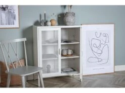 Buffet 2 Portes Grillagées En Acier Misha 12 Buffet 2 Portes Grillagées En Acier Misha -Mobilia Boutique buffet 22094781