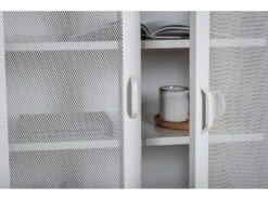 Buffet 2 Portes Grillagées En Acier Misha 13 Buffet 2 Portes Grillagées En Acier Misha -Mobilia Boutique buffet 22094783