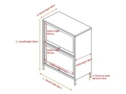 Commode 2 Portes En Acier Bakal -Mobilia Boutique buffet 22094863