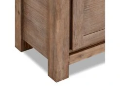 Alana Vitrine Avec 4 Portes Et 2 Tiroirs, En Bois D'acacia Teinté Brun. -Mobilia Boutique buffet 22149727