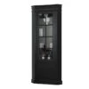 Amaretta Armoire D'angle, Noir, Vintage Patiné, Largeur 55 Cm, Hauteur 200 Cm -Mobilia Boutique buffet 22150043