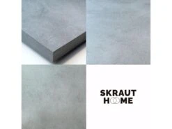 Buffet Salon Et Cuisine, 150x75x35cm, 3 Portes, Cheminée électrique, Ciment -Mobilia Boutique buffet 22218043