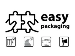 Buffet Salon Et Cuisine, 200x75x35cm, 4 Portes, Meuble Chaussure, Ciment -Mobilia Boutique buffet 22244193