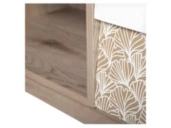 SOFIA Buffet 2 Portes 3 Tiroirs - Bois Avec Motif - L 150 X P 40 X H 80 Cm -Mobilia Boutique buffet 22415725