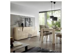 Buffet 3 Portes Finition Chêne - METRIA -Mobilia Boutique buffet 22677139