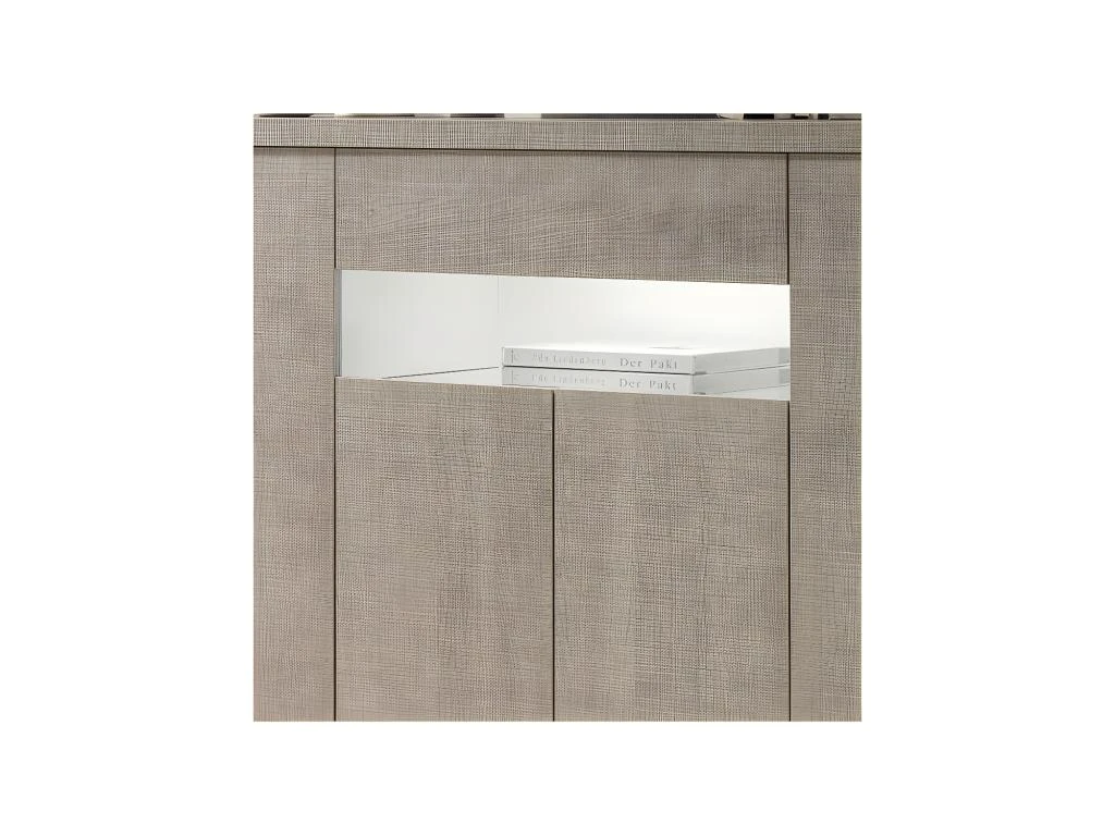 Buffet 4 Portes 1 Tiroir Chêne Clair 150 Cm - BOTEKIA 8 Buffet 4 Portes 1 Tiroir Chêne Clair 150 Cm - BOTEKIA – Image 6