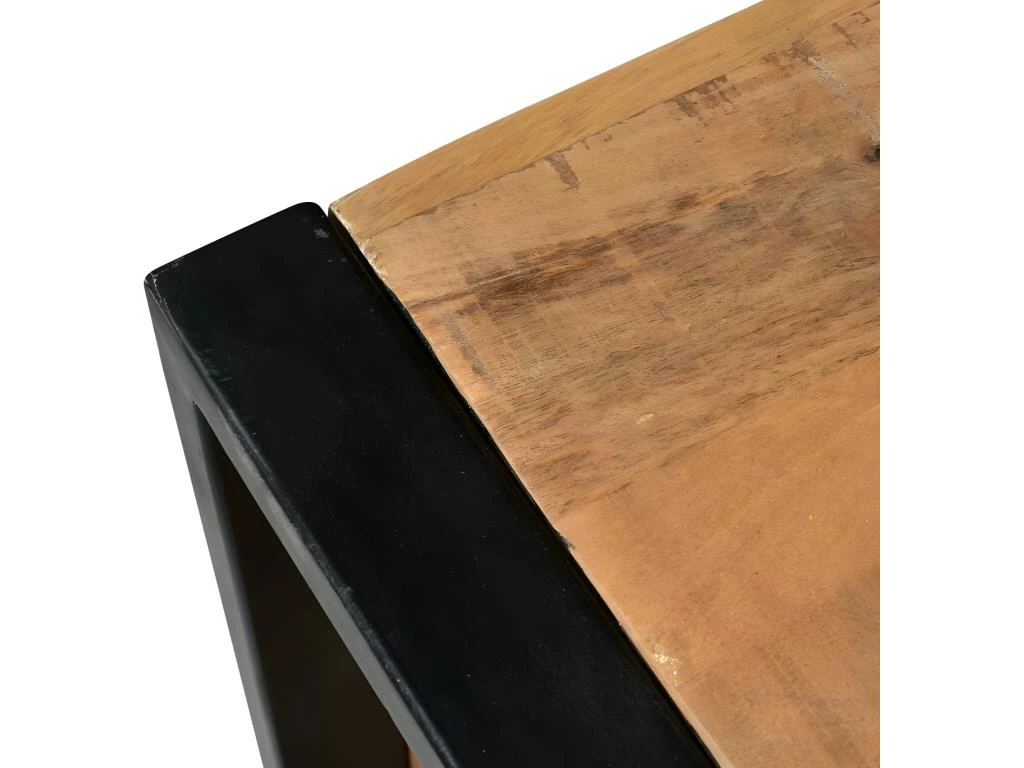 Buffet HARLEM - 2 Portes & 3 Tiroirs - Bois De Manguier & Métal 9 Buffet HARLEM - 2 Portes & 3 Tiroirs - Bois De Manguier & Métal – Image 7