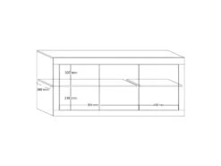 Buffet COMETE - 3 Portes - Blanc Laqué -Mobilia Boutique buffet 381527