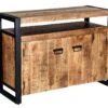 Buffet HARLEM - 2 Portes - Bois De Manguier & Métal -Mobilia Boutique buffet 392789