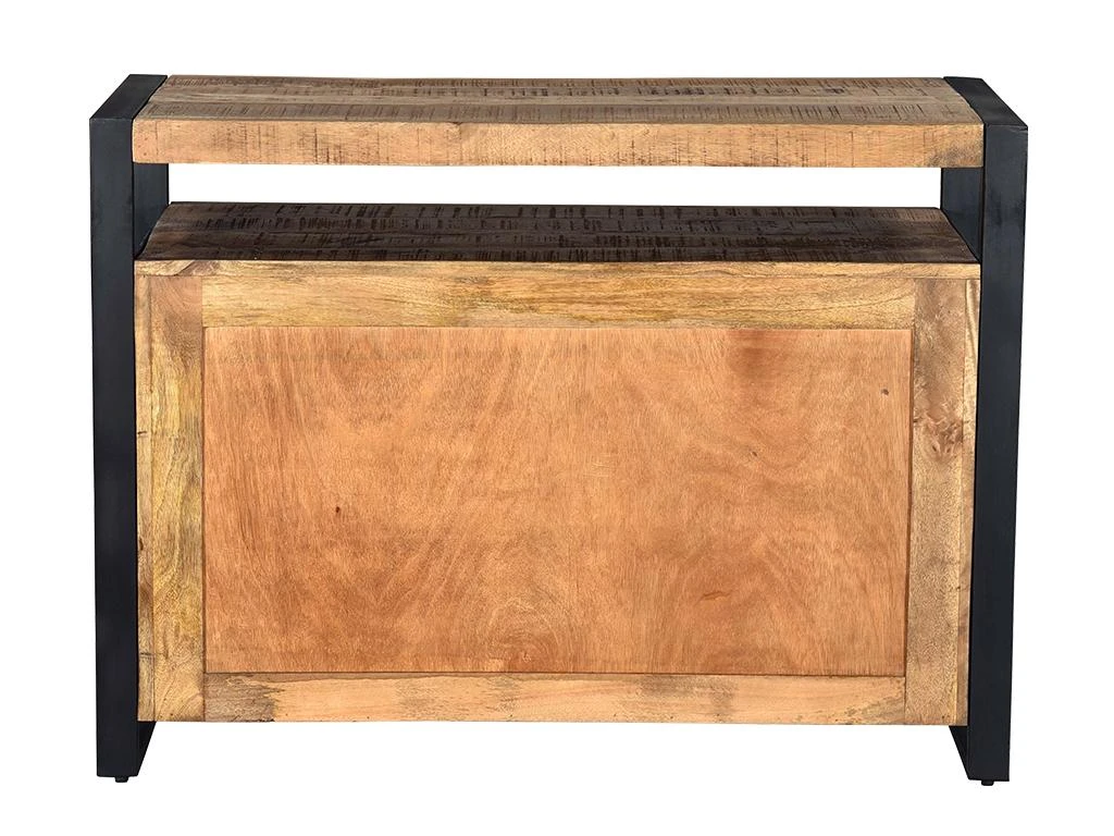 Buffet HARLEM - 2 Portes - Bois De Manguier & Métal 7 Buffet HARLEM - 2 Portes - Bois De Manguier & Métal – Image 5