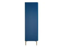 Buffet Haut - 2 Portes - MDF Et Métal - Coloris : Bleu Et Doré - LIKANA 15 Buffet Haut - 2 Portes - MDF Et Métal - Coloris : Bleu Et Doré - LIKANA -Mobilia Boutique buffet 4158241