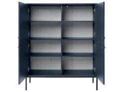 Buffet Haut - 4 Portes - Bleu - BOGDAN 14 Buffet Haut - 4 Portes - Bleu - BOGDAN -Mobilia Boutique buffet 493769