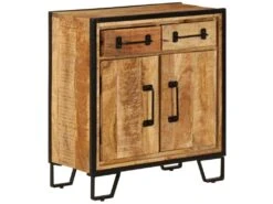 Buffet Bahut Armoire Console Meuble De Rangement 70 Cm Bois De Manguier Massif 4402206 -Mobilia Boutique buffet 8934239