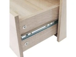 Buffet Bahut Armoire Console Meuble De Rangement Avec 4 Tiroirs 71 Cm Couleur De Chêne Marron 4402121 -Mobilia Boutique buffet 8934285