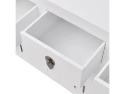 Buffet Bahut Armoire Console Meuble De Rangement En Style Chinois En Bois Massif Blanc 4402004 -Mobilia Boutique buffet 8934875