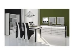 Buffet, Bahut, Enfilade LINA Avec LED + 3 X Miroirs. -Mobilia Boutique buffet 8941041