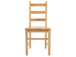 ORTA - Lot De 4 Chaises Naturelles Et Assises En Bois -Mobilia Boutique chaise 10021641