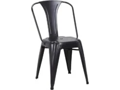 KAYELLES Lot De 2 Chaises Bistrot Chaise Metal Industriel BROOK (noir) 8 KAYELLES Lot De 2 Chaises Bistrot Chaise Metal Industriel BROOK (noir) -Mobilia Boutique chaise 10025915