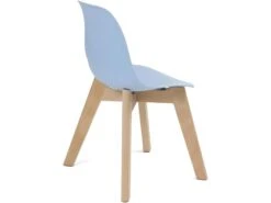 KAYELLES Lot De 2 Chaises Scandinaves Enfant JUBA (bleu) -Mobilia Boutique chaise 10026189